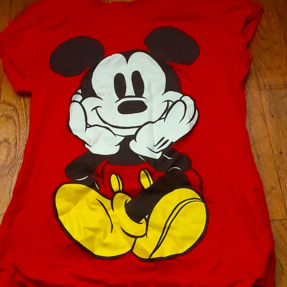 Red Mickey Tee